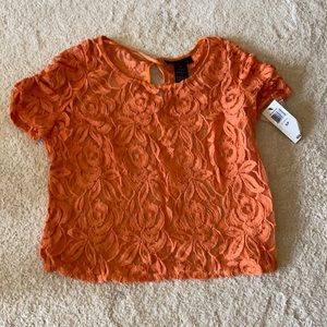 NWT Ladies Lace Top